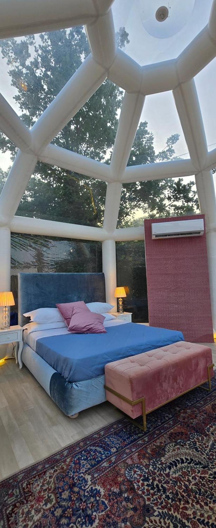 Campo de lujo Bubble Glamping Sicily Catania