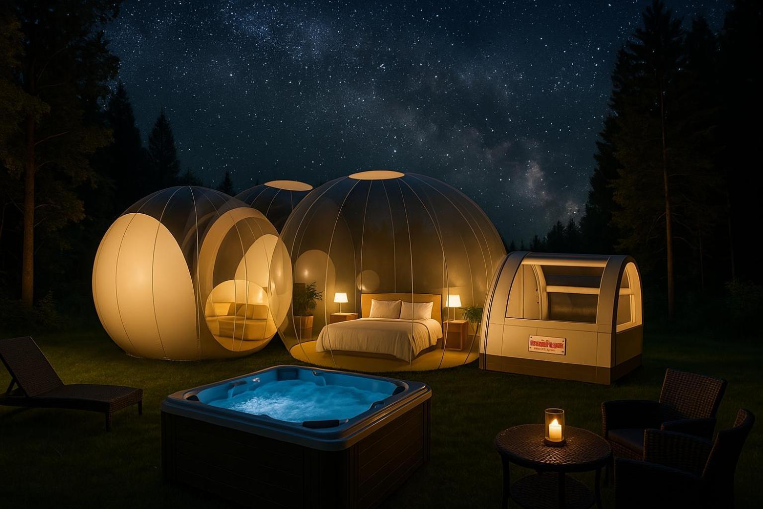 Bubble Glamping Sicily Luxuszelt CTA