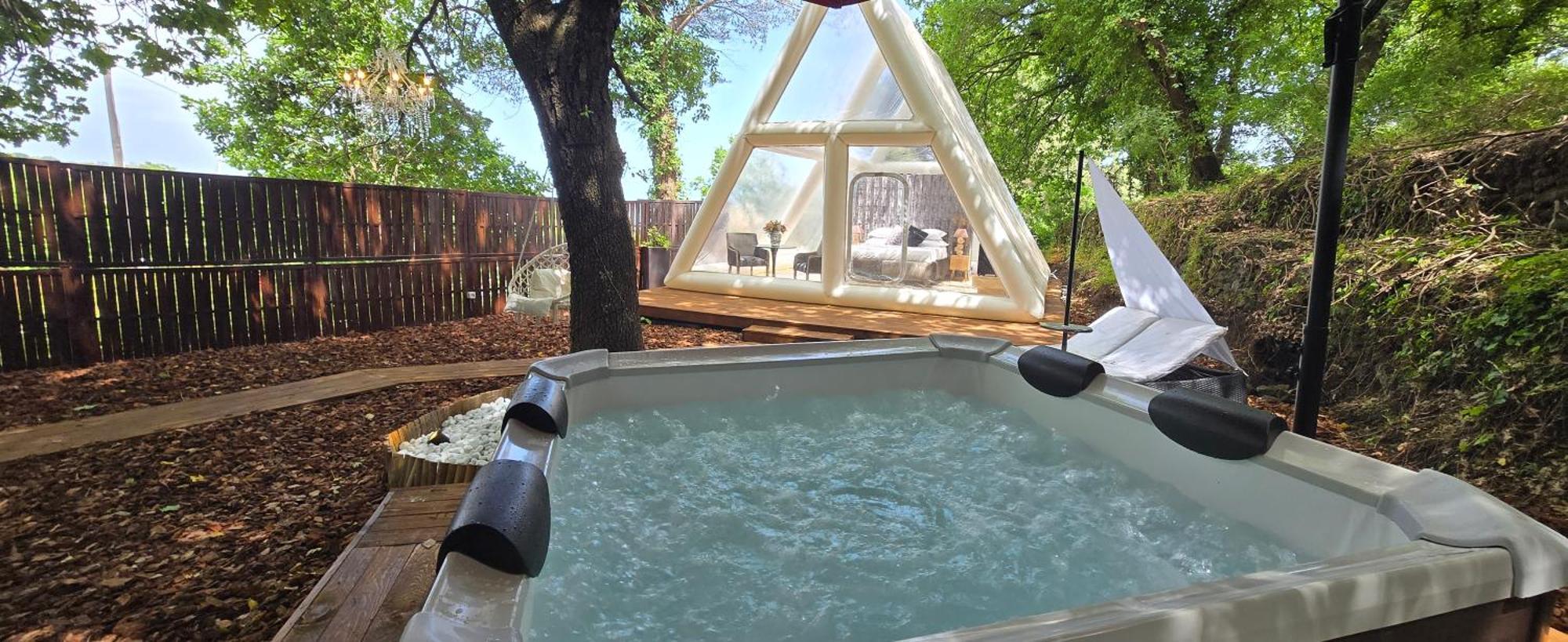 Bubble Glamping Sicily Luxury tent